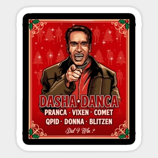 Dasha, danca, pranca Sticker